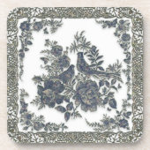 Dessous-de-verre Fleurs de faisans (Devant)