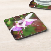 Dessous-de-verre Fleurs de Fuschia (Côté gauche)