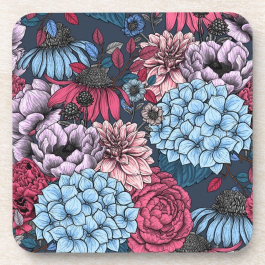 Dessous-de-verre Fleurs de jardin (Devant)