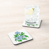 Dessous-de-verre Fleurs de marguerites (Côté Droit)