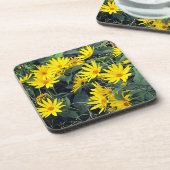 Dessous-de-verre Fleurs de topinambour (Côté gauche)