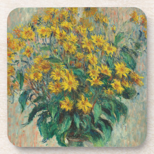 Dessous-de-verre Fleurs de topinambour par Claude Monet