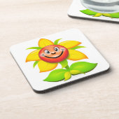 DESSOUS-DE-VERRE FLEURS DE VISAGE (Côté gauche)