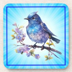Dessous-de-verre Fleurs d'oiseau de fée aquarelle Clipart-73611