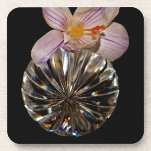 Dessous-de-verre Fleurs et cristal