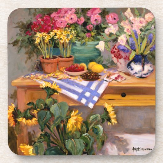 Dessous-de-verre Fleurs fraîches I (Devant)