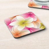 Dessous-de-verre Fleurs frangipani/Plumeria (Côté gauche)