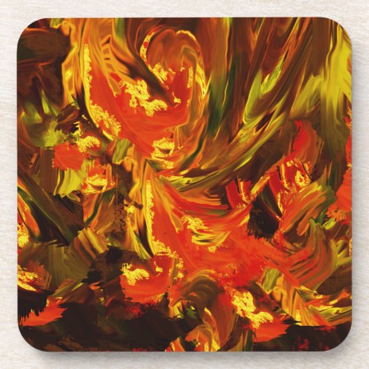 Dessous-de-verre Fleurs Imaginaires (Devant)