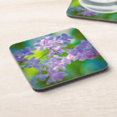 Dessous-de-verre Fleurs Lilac Violettes (Côté gauche)