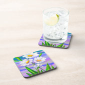 Dessous de verre Fleurs marguerites (Côté Droit)