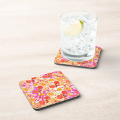 Dessous-de-verre Fleurs mignonnes motif (Côté Droit)