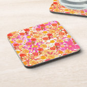 Dessous-de-verre Fleurs mignonnes motif (Côté gauche)