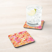 Dessous-de-verre Fleurs mignonnes motif (Côté Droit)