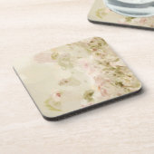 Dessous-de-verre Fleurs Pastel Rose (Côté gauche)