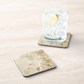 Dessous-de-verre Fleurs Pastel Rose (Côté Droit)