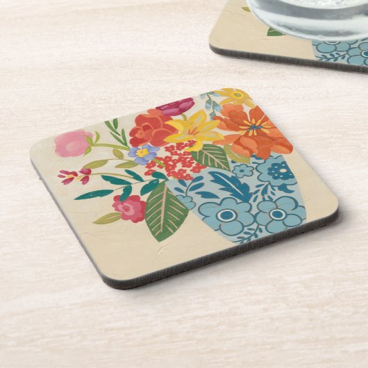 Dessous-de-verre Fleurs printanières I (Côté gauche)