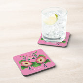 Dessous-de-verre Fleurs rose pâle Thunder_Cove (Côté Droit)