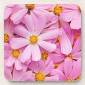 Dessous-de-verre Fleurs roses (Devant)