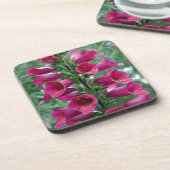 Dessous-de-verre Fleurs roses de renard (Côté gauche)