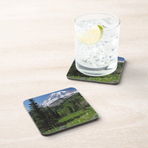Dessous-de-verre Fleurs sauvages chez le mont Rainier