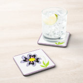 DESSOUS-DE-VERRE FLEUVE PURPLE (Côté Droit)