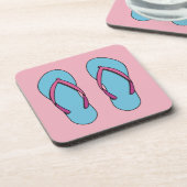 Dessous-de-verre Flip Flops de plage (Côté gauche)