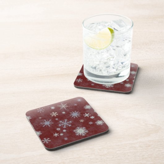 Dessous-de-verre Flocon de neige givré (Côté Droit)