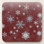 Dessous-de-verre Flocon de neige givré (Devant)