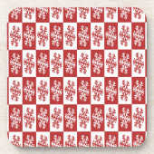 Dessous-de-verre flocons de neige (Devant)