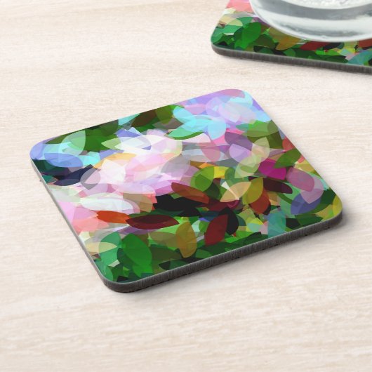 DESSOUS-DE-VERRE FLORAL (Côté gauche)