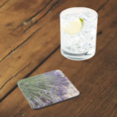 Dessous-de-verre Floral de lavande violette