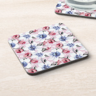 Dessous-de-verre Floral Dreams No 2 à Susiejayne Beverage Coaster