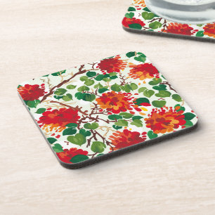 Dessous-de-verre Floral Dreams No 6 à Susiejayne Beverage Coaster