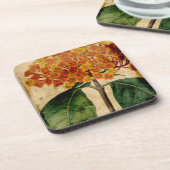 Dessous-de-verre Floral I (Côté gauche)