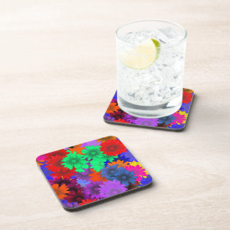 Dessous-de-verre Floral multicolore