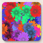 Dessous-de-verre Floral multicolore (Devant)