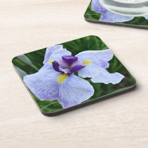 Dessous-de-verre Floral violet japonais Iris