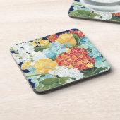 Dessous-de-verre Florals II de minuit (Côté gauche)