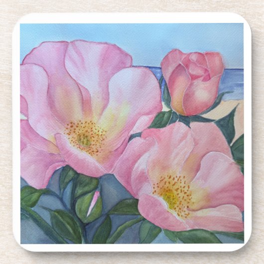 Dessous de verre floraux (Devant)