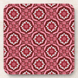 Dessous de verre floraux Boho élégant - Ensemble d