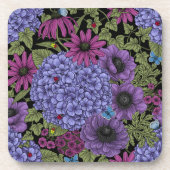 Dessous-de-verre Floraux de jardin gras (Devant)