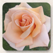 Dessous-de-verre Flore Rose orange délicate (Devant)