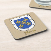 Dessous-de-verre Flores Family Shield (Côté gauche)