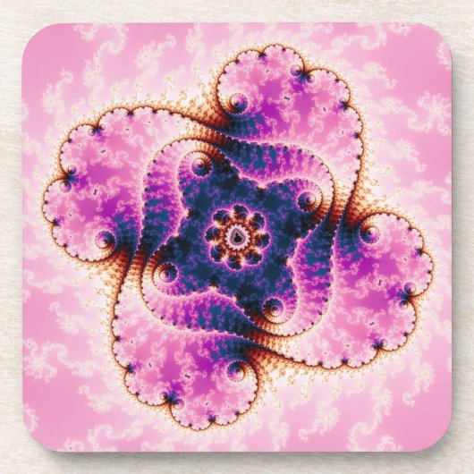 Dessous-de-verre Florivet - Art Fractal (Devant)