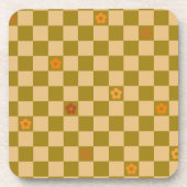 Dessous-de-verre Flowe Checkered Pattern - No. 02 (Devant)