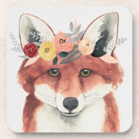 Flower Crown Forester Fox