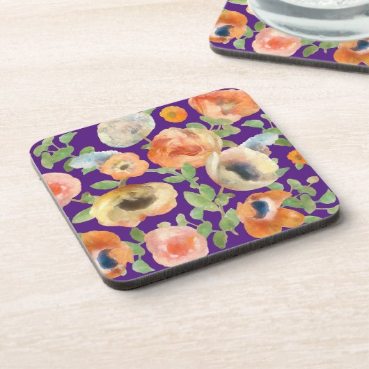 Dessous-de-verre Flowers (Côté gauche)