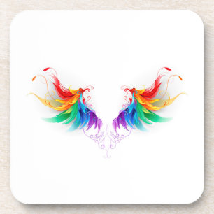 Dessous-de-verre Fluffy Rainbow Wings