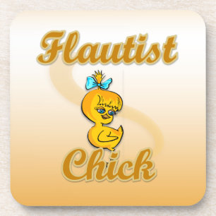Dessous-de-verre Flutist Chick