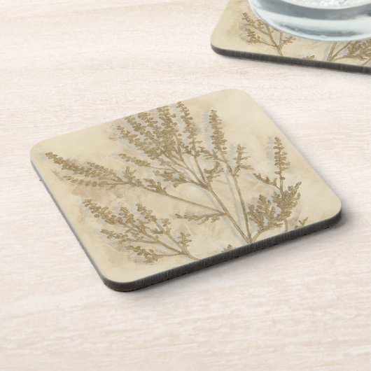 Dessous-de-verre Foliage doré II (Côté gauche)